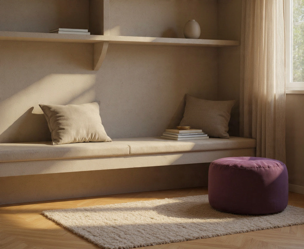 Poufs & Ottomans: The Smartest Space-Saving Furniture for Living Rooms