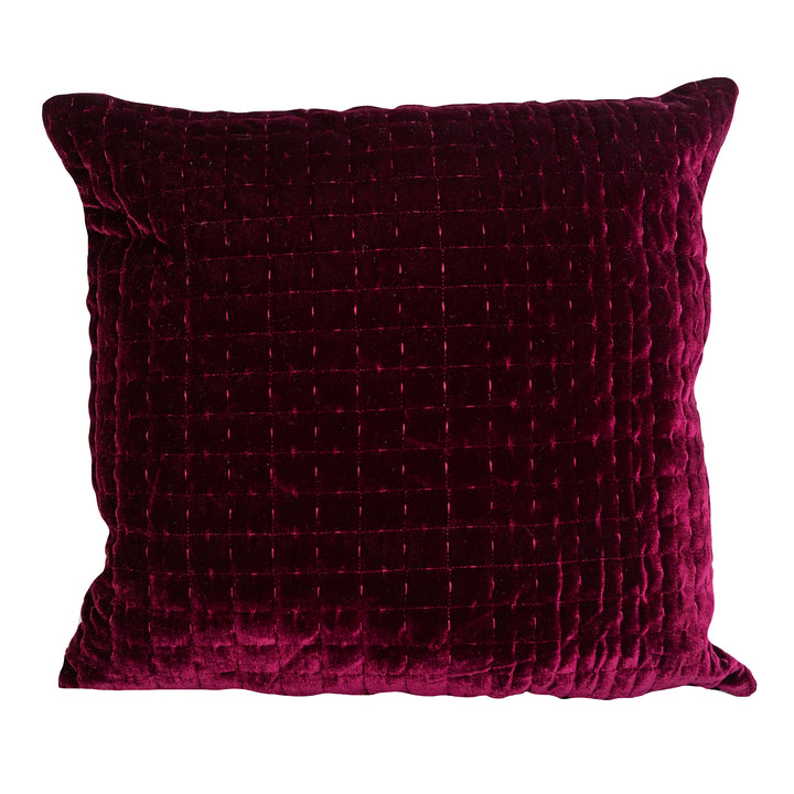 Coussin en velours matelassé Layla 2PK