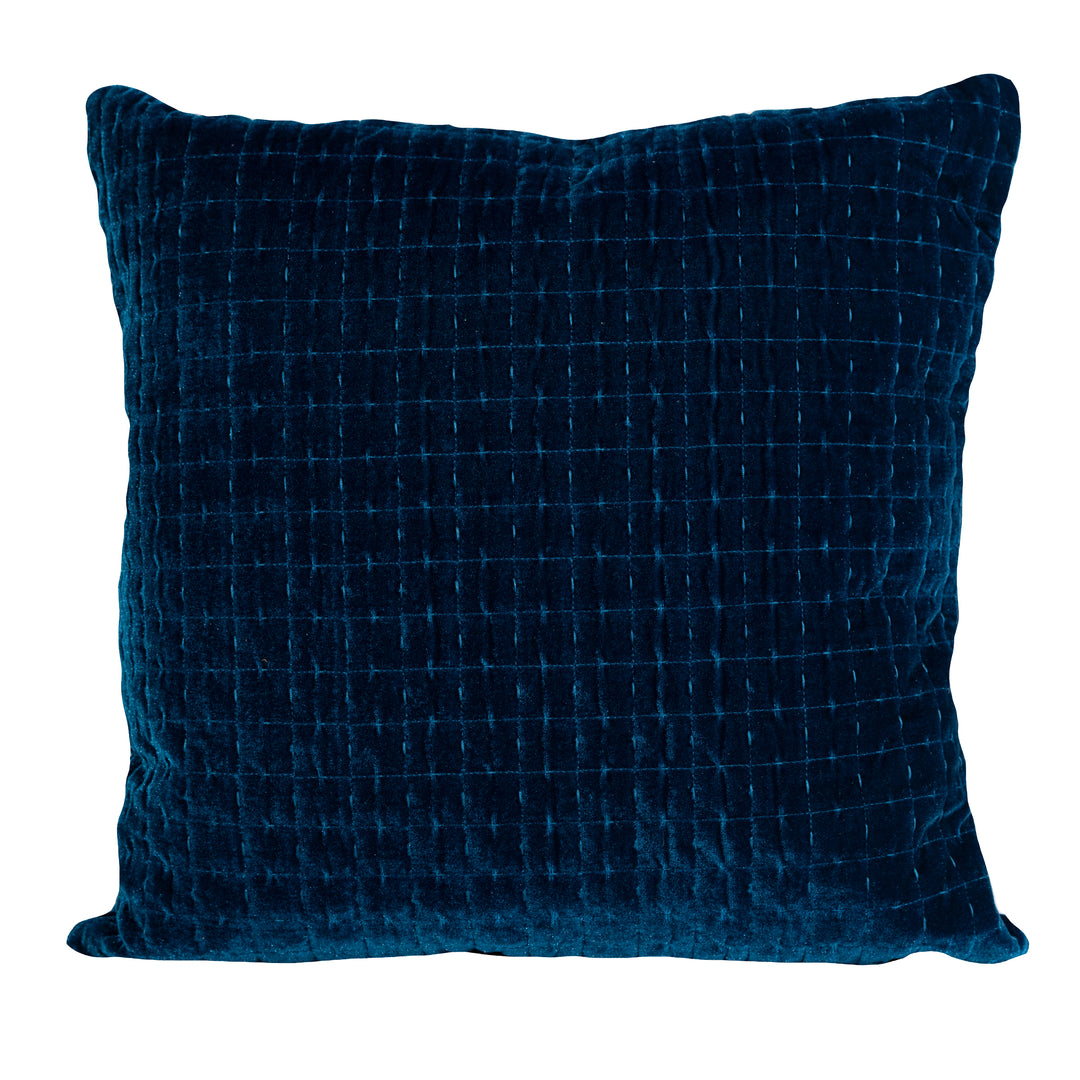 Coussin en velours matelassé Layla 2PK