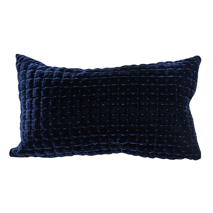 Coussin en velours matelassé Layla 2PK