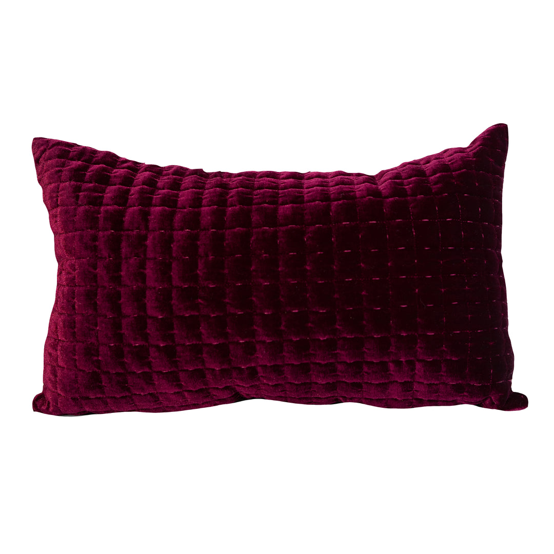 Coussin en velours matelassé Layla 2PK