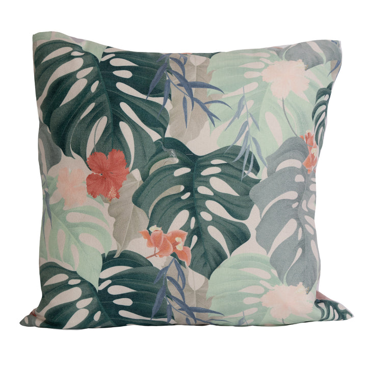 Monstera Cushion 18x18 2pk