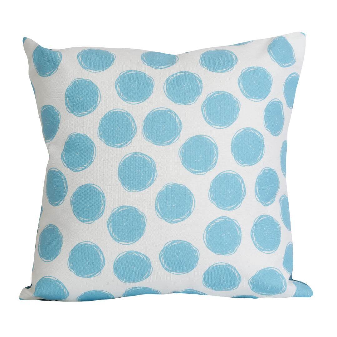 Coussin à pois 16x16, lot de 2