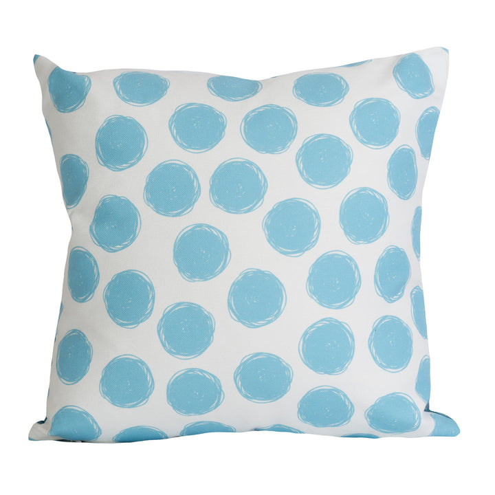 Coussin à pois 16x16, lot de 2