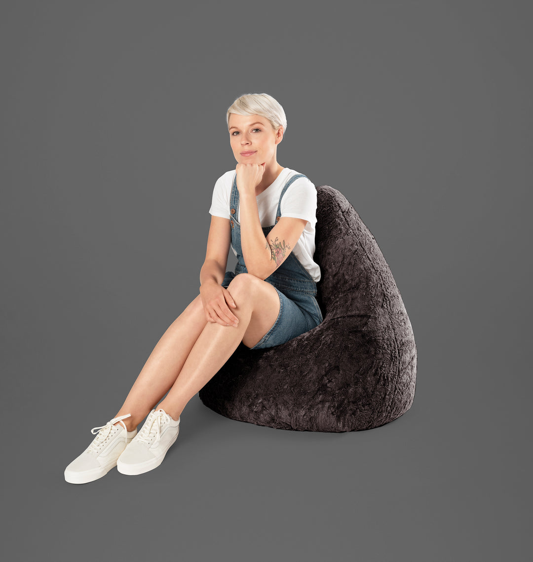 Fluffy Bean Bag Chair