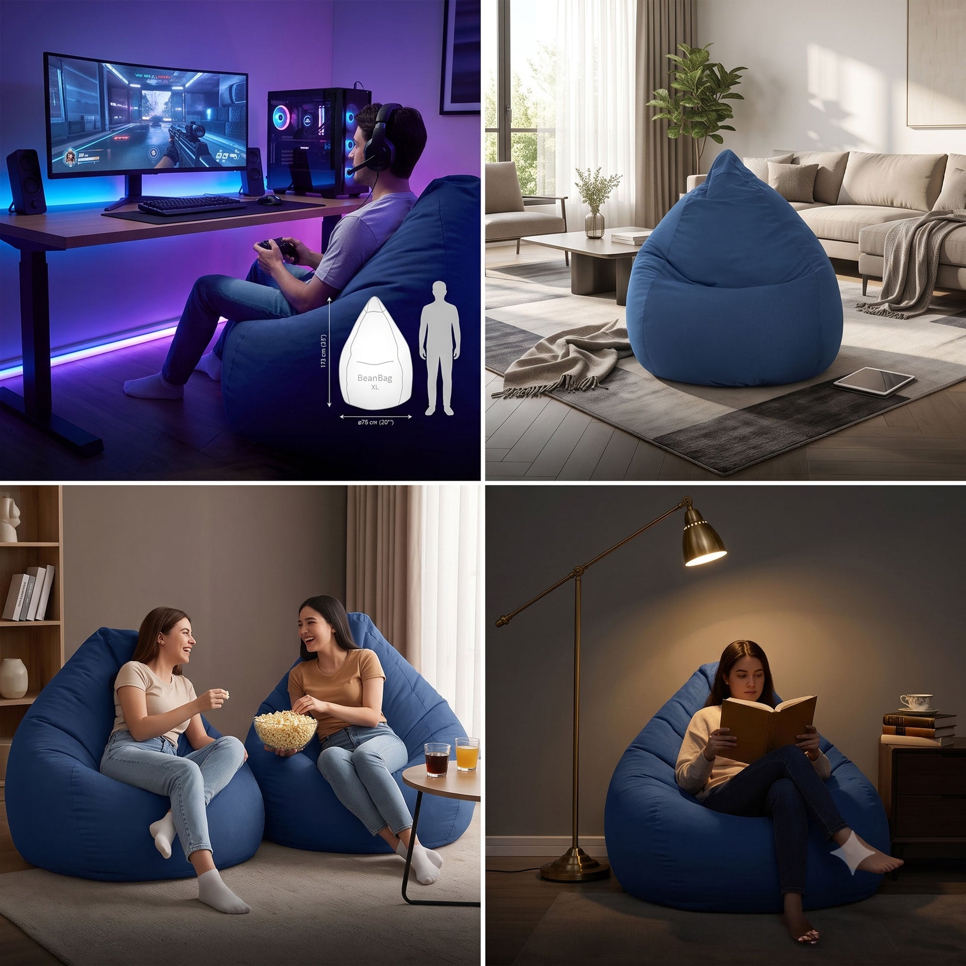 Easy Bean Bag Chair
