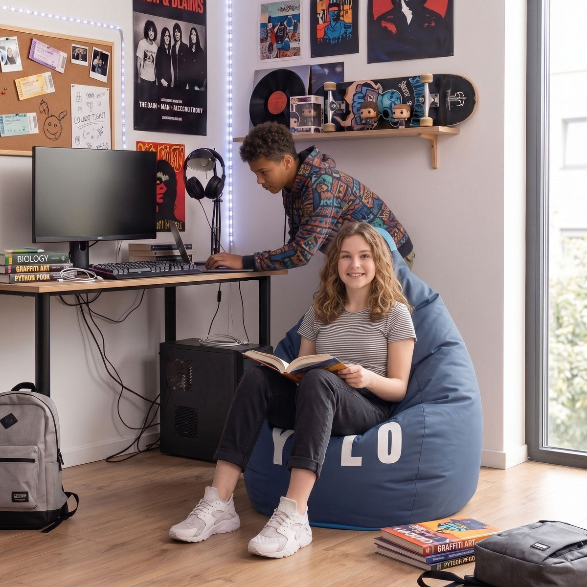 YOLO Bean Bag Chair