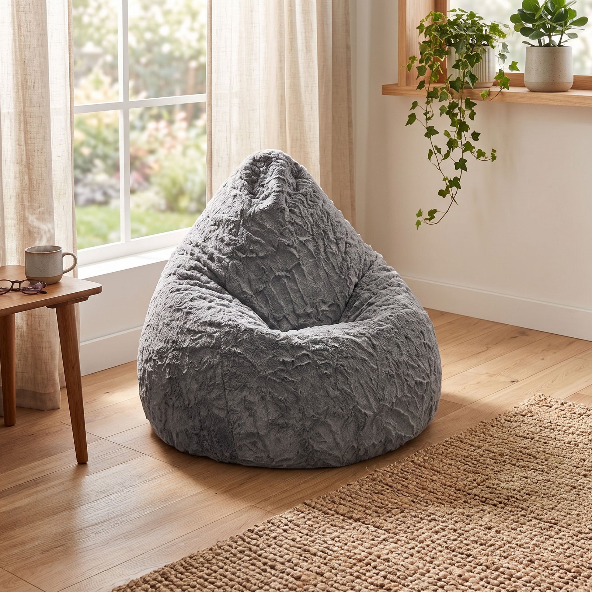 Sillón puff mullido