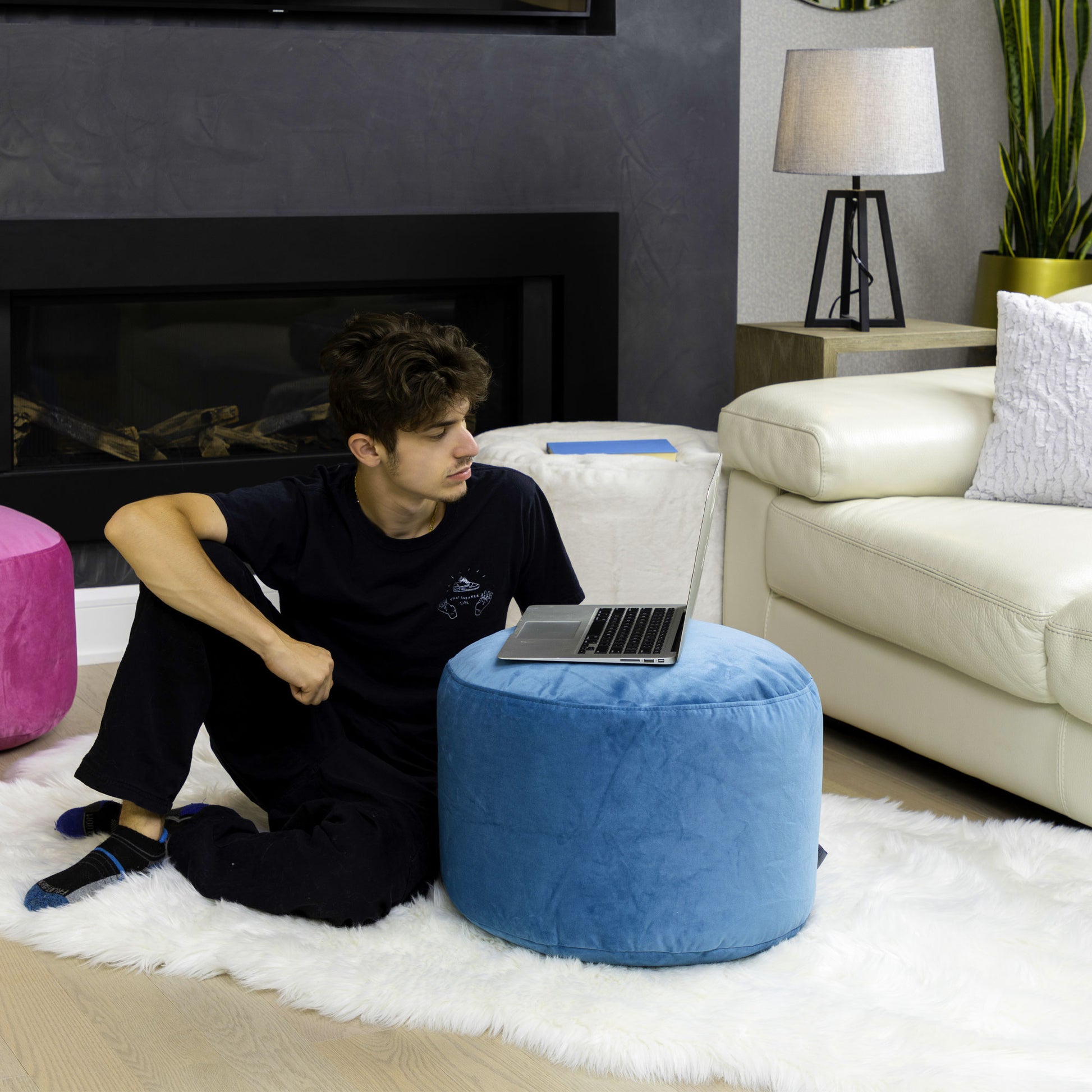 Belgique Pouf