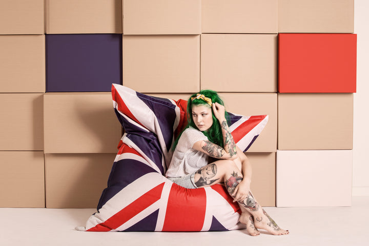 Union Jack Big Bean Bag