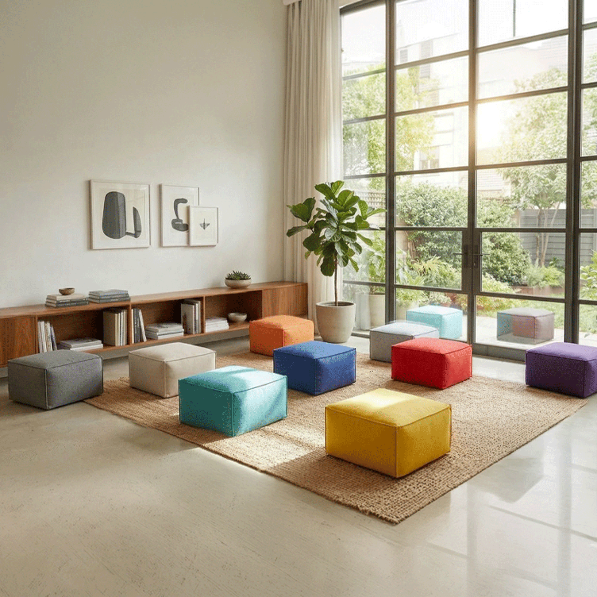 Puf Chamonix Beige