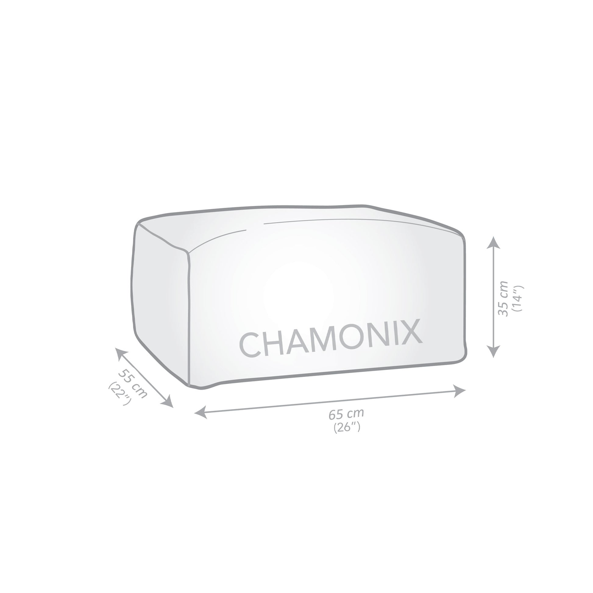 Puf Chamonix Beige