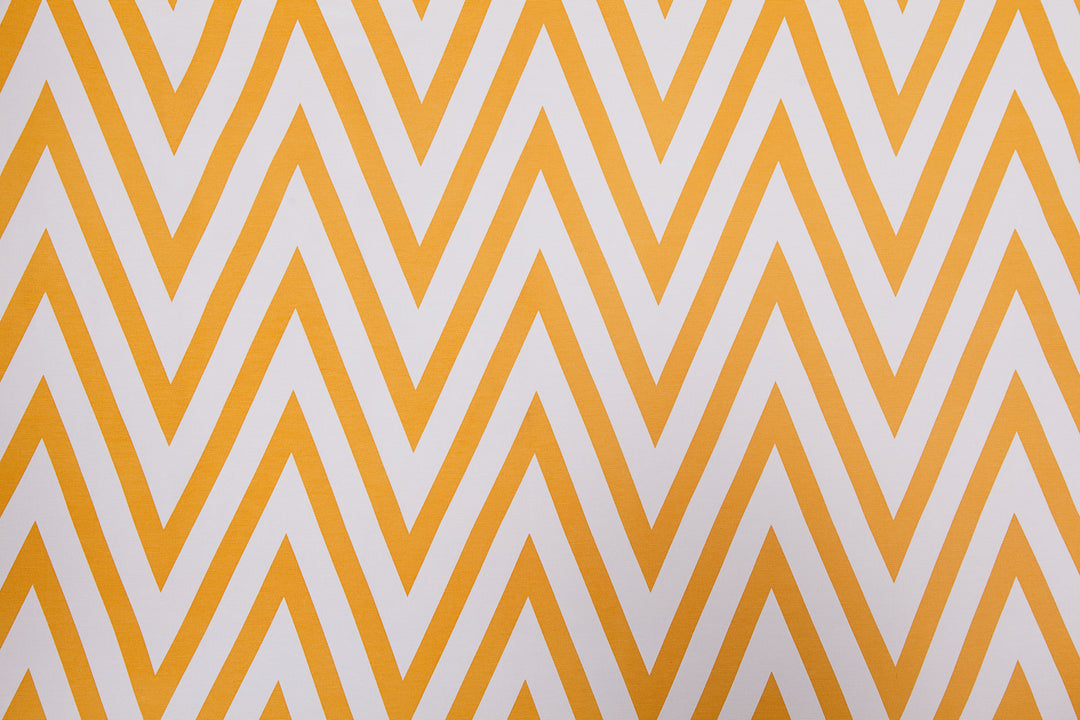 Rideau à chevrons jaune 54"x96"