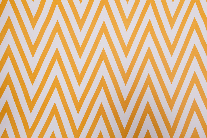 Rideau à chevrons jaune 54"x96"