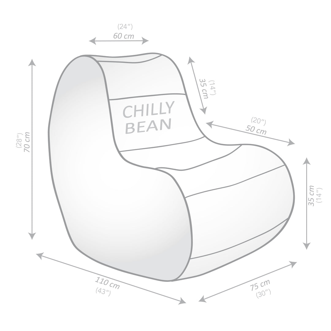 Chillybean Bean Bag Chair