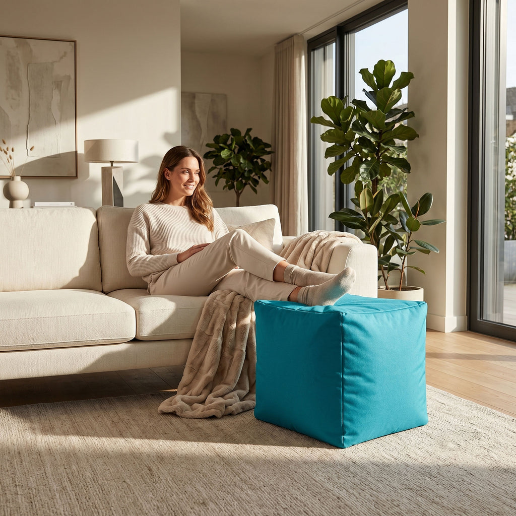 Cube Brava Pouf Ottoman Shell