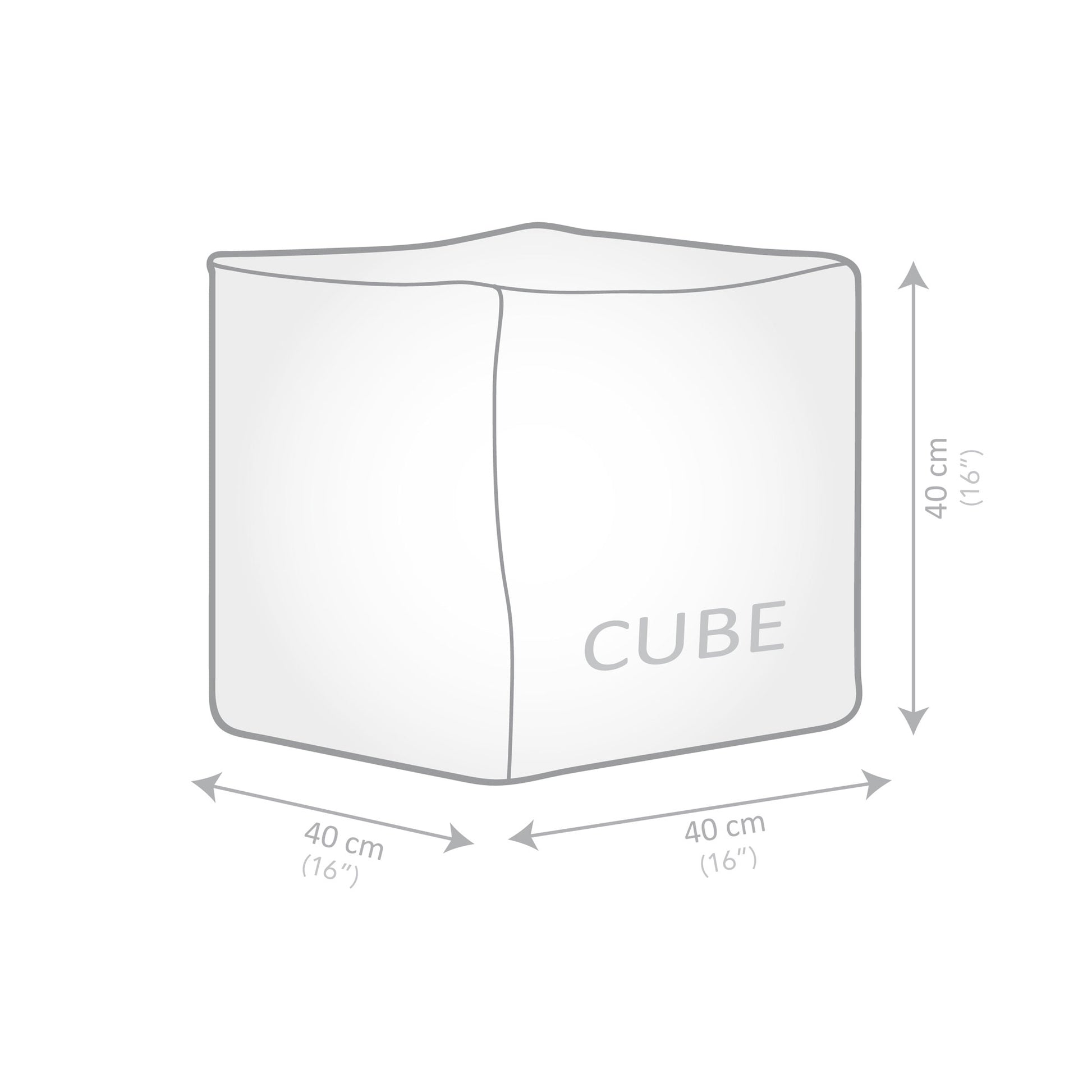 Cube Bricks Ottoman