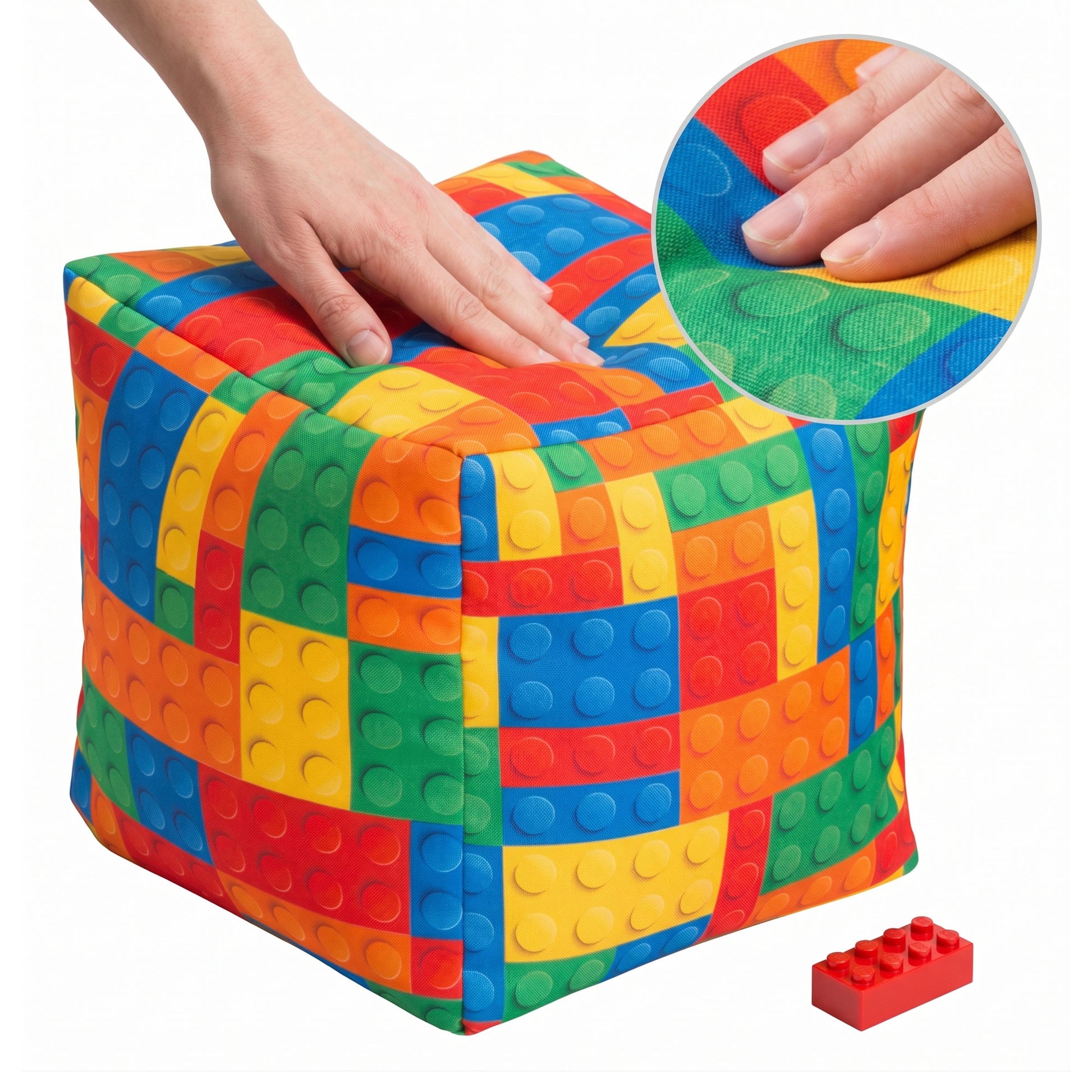 Cube Bricks Ottoman