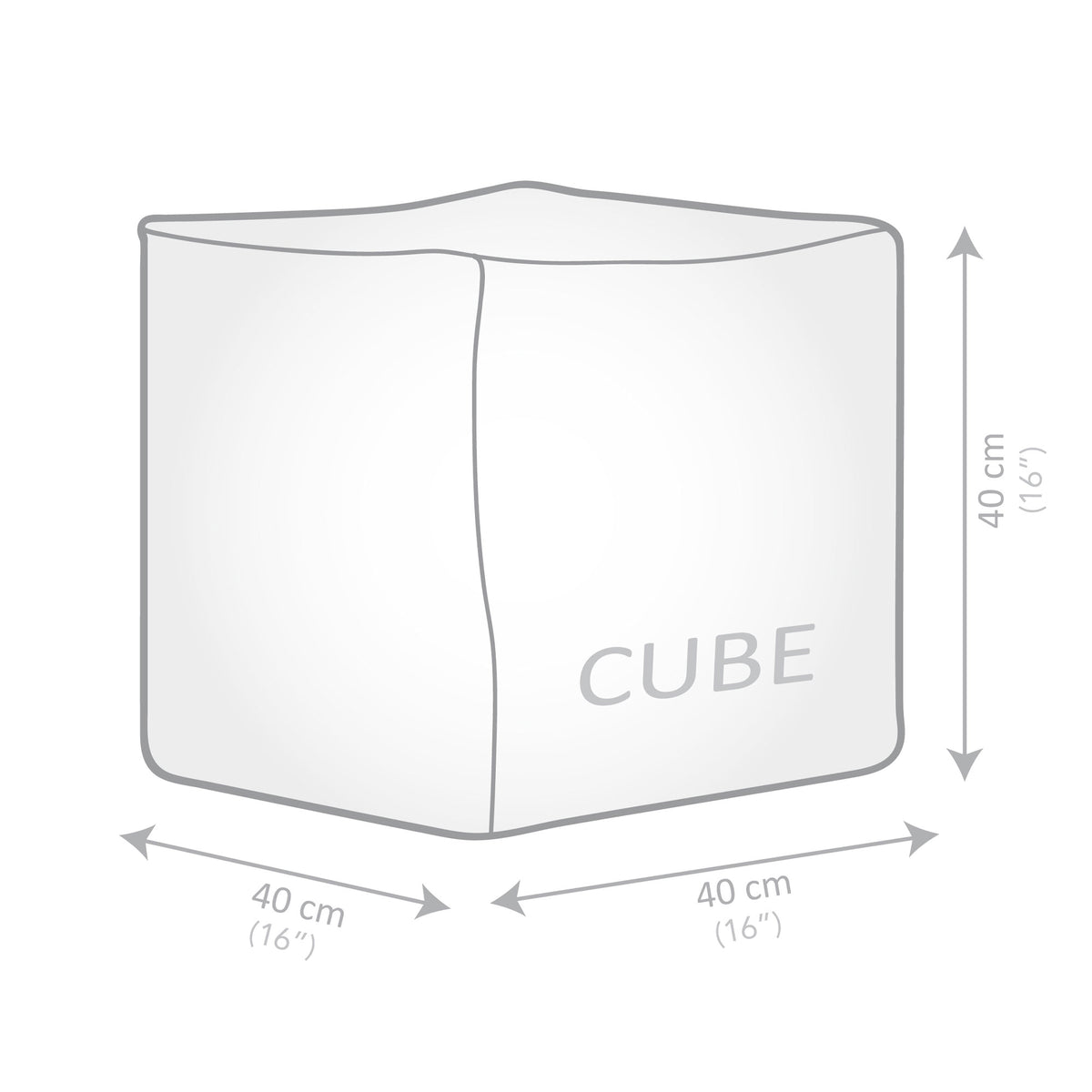 Cube Raya Pouf