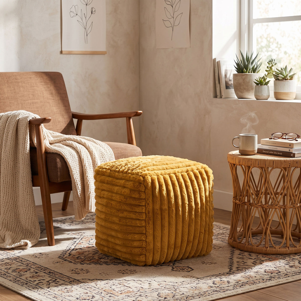 Cube Raya Pouf