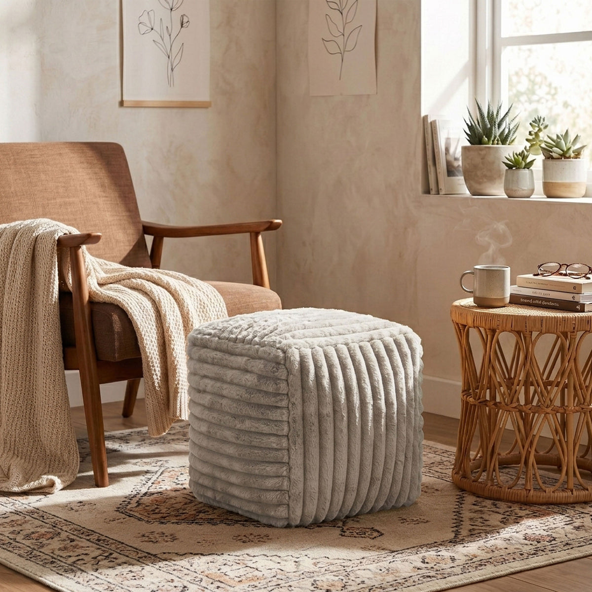 Cube Raya Pouf