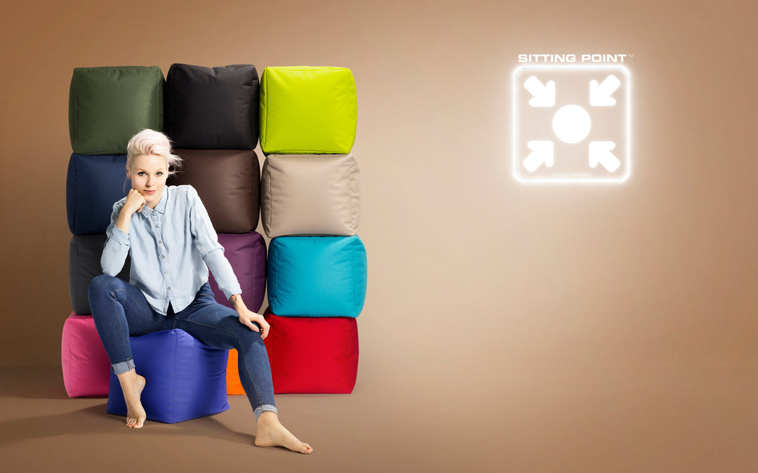 Cube Brava Pouf Ottoman