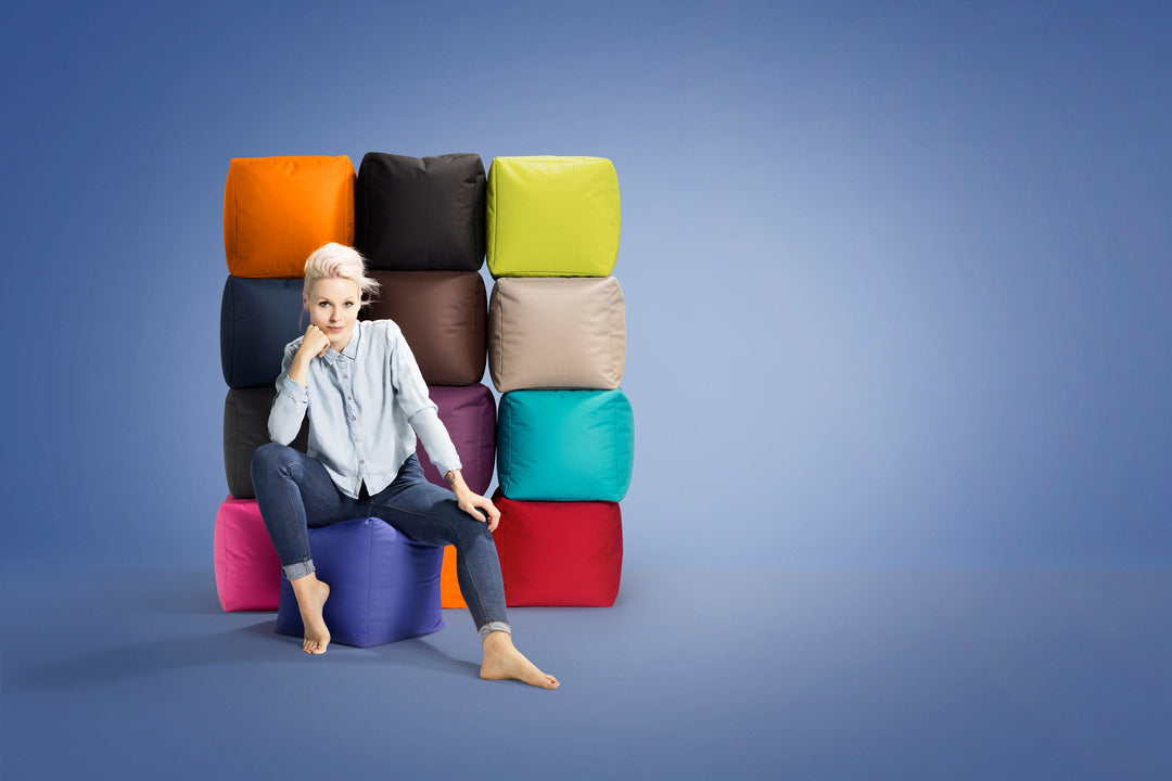 Cube Brava Pouf Ottoman