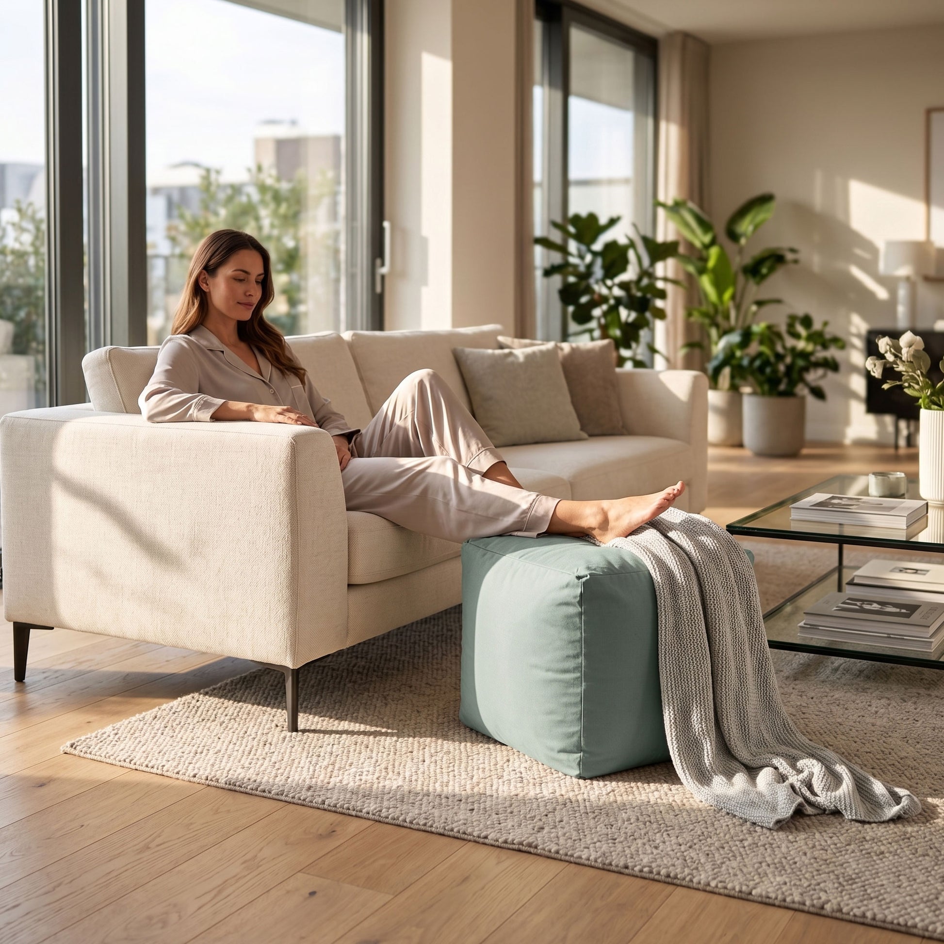 Cube Brava Pouf Ottoman