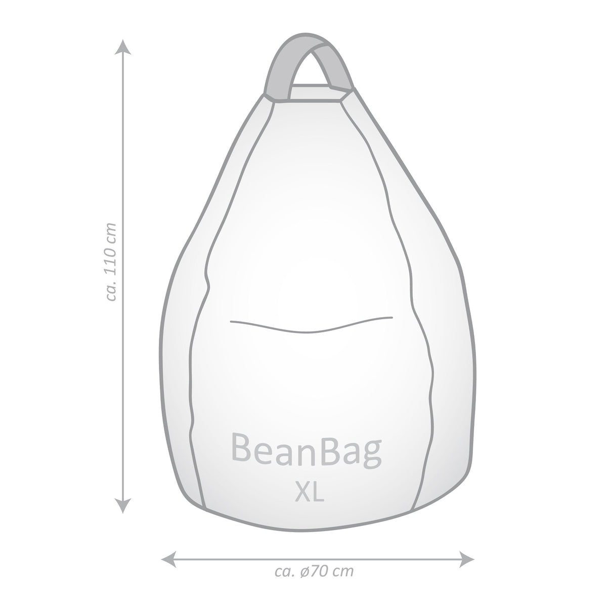 YOLO Bean Bag Chair