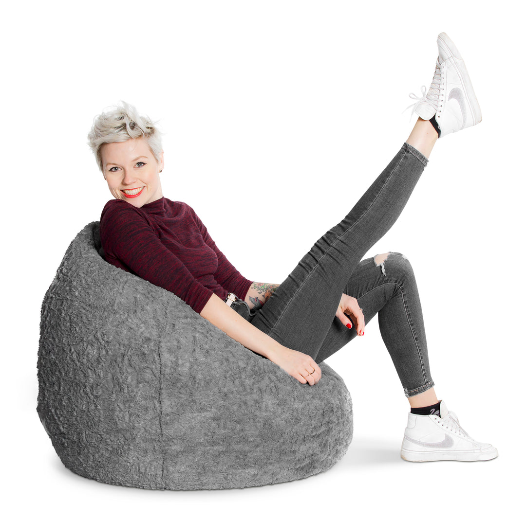 Fluffy Bean Bag Chair