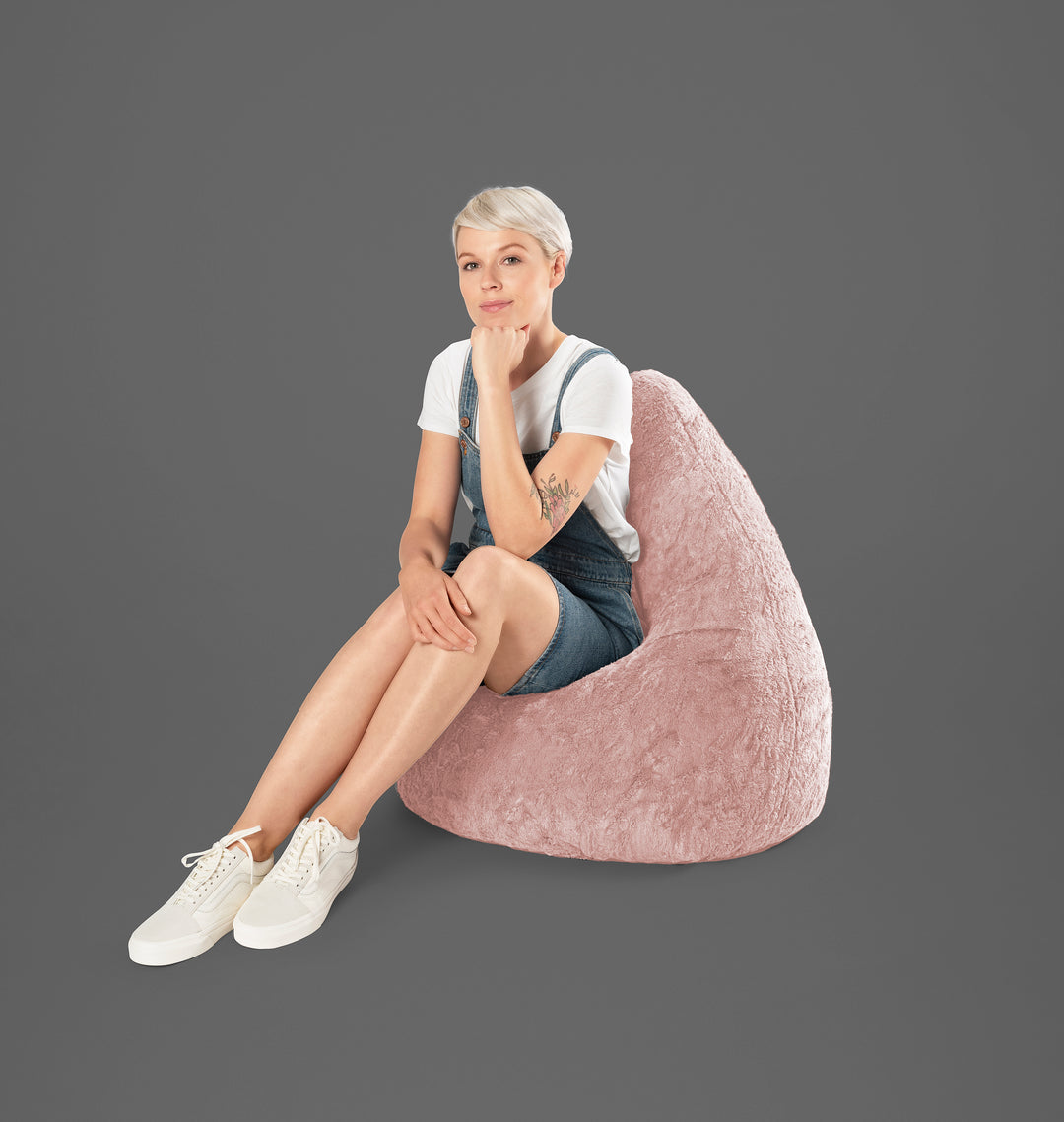 Fluffy Bean Bag Chair