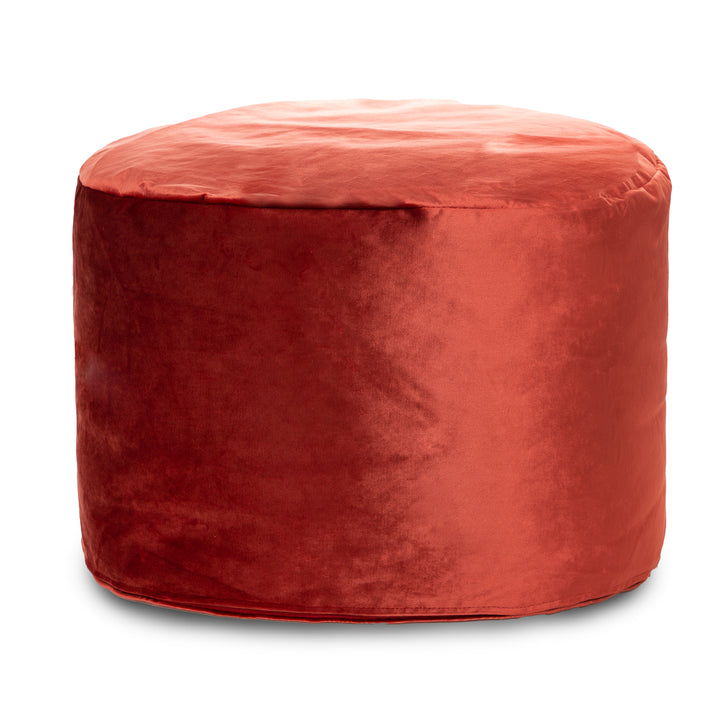 Eclipse Velvet Pouf 24"Dia x 16"H