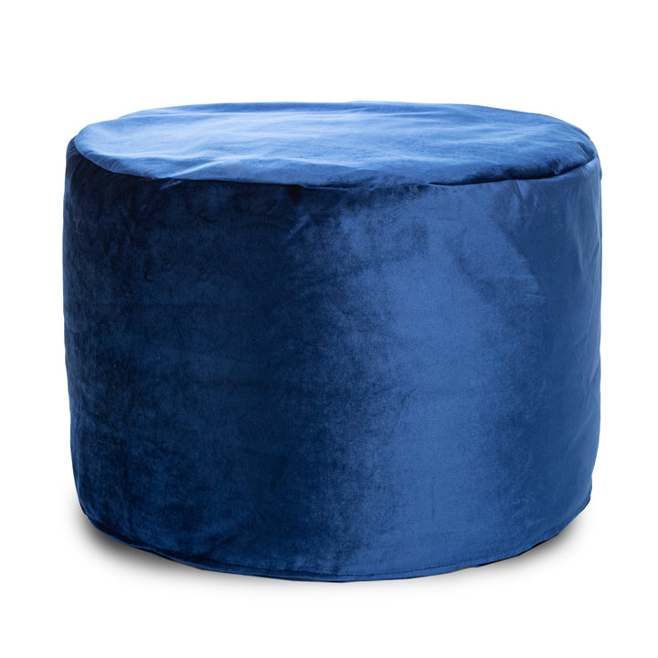 Eclipse Velvet Pouf 24"Dia x 16"H