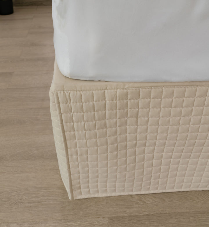 Gouchee Home Grid Bedskirt