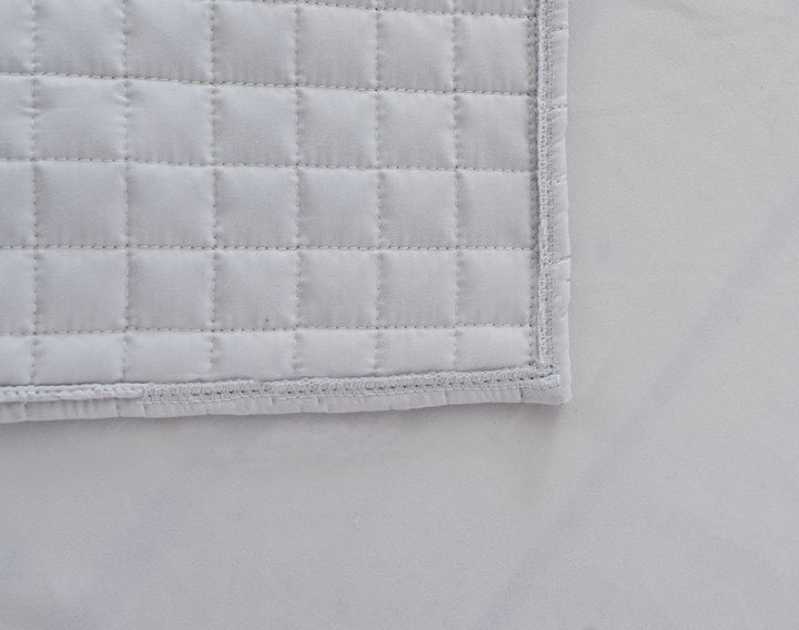 Gouchee Home Grid Bedskirt