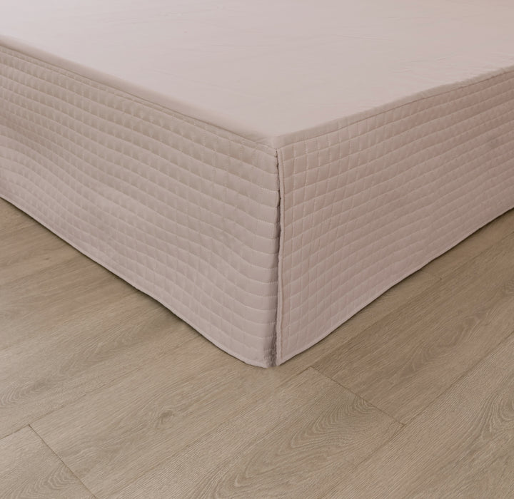 Gouchee Home Grid Bedskirt