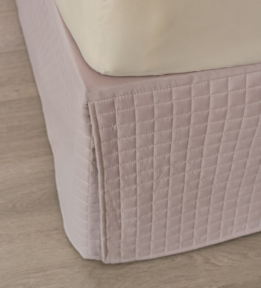 Gouchee Home Grid Bedskirt