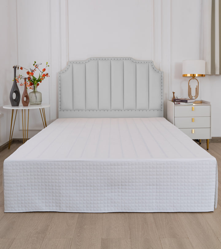 Gouchee Home Grid Bedskirt