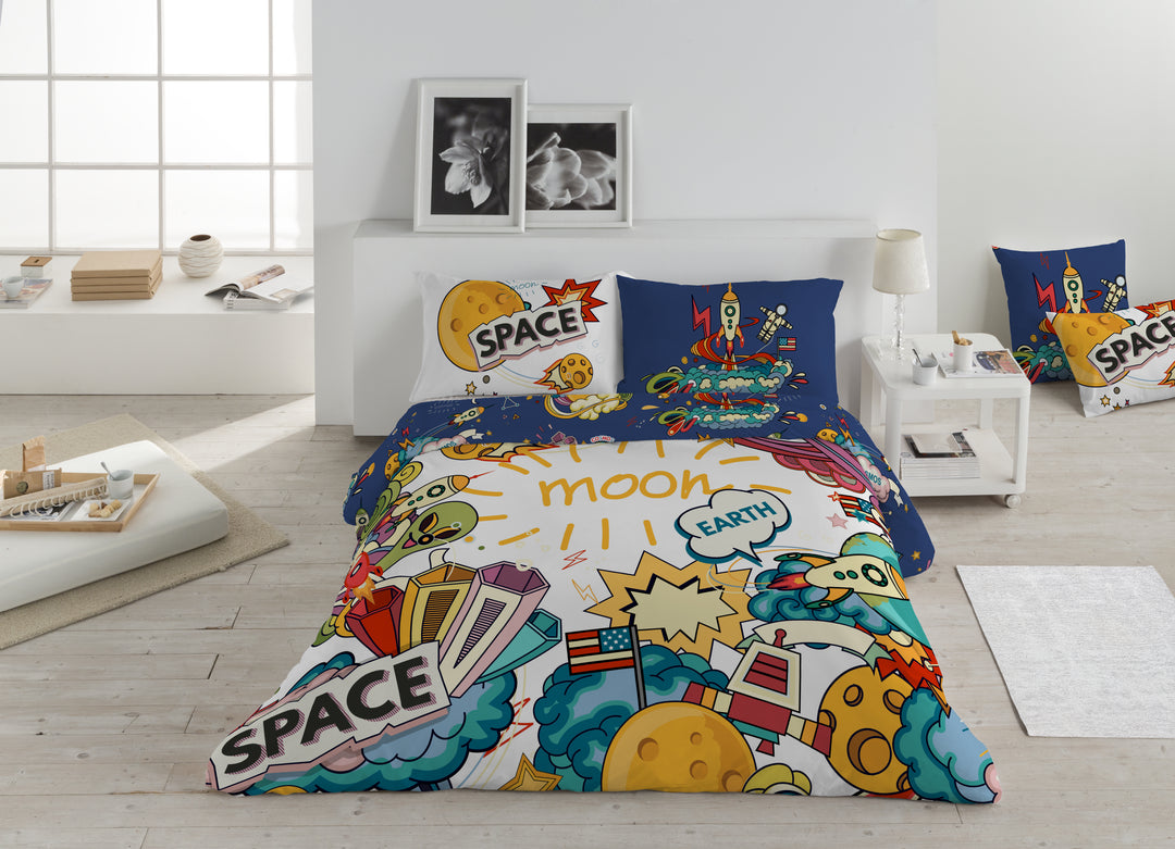 Gouchee Home Moon Space Duvet Cover Set