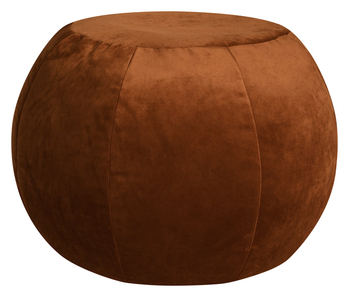 Plump Velvet Pouf