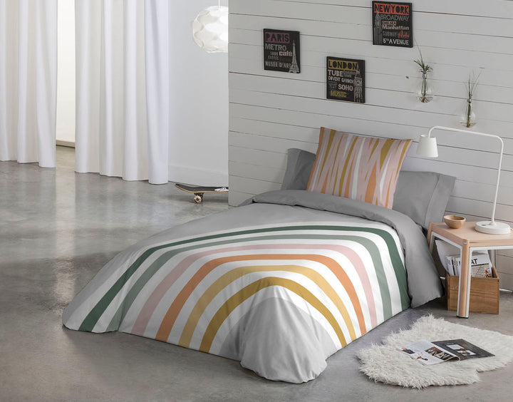 Rainbow Duvet Cover Set