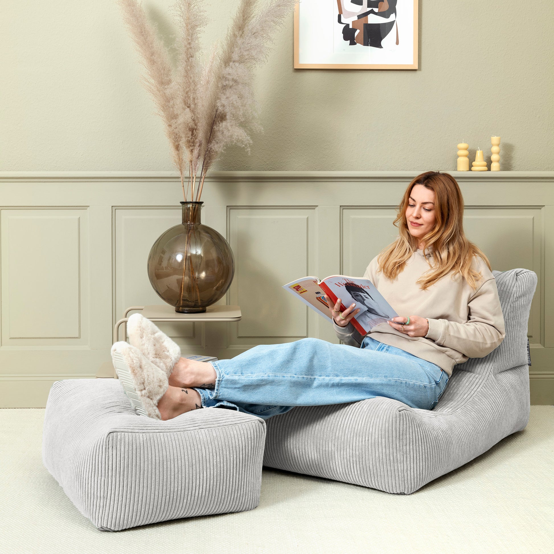 Shara Rock Bean Bag Lounger