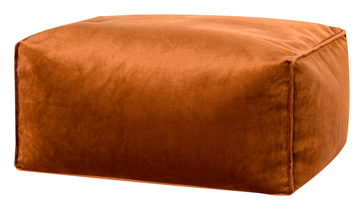 Roll Velvet Pouf