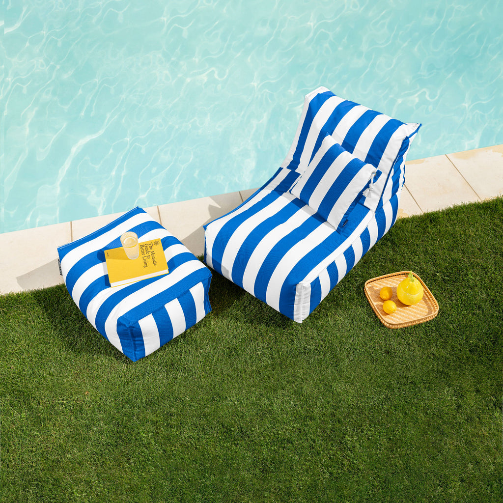 Santorin Rock Outdoor Lounger Shell