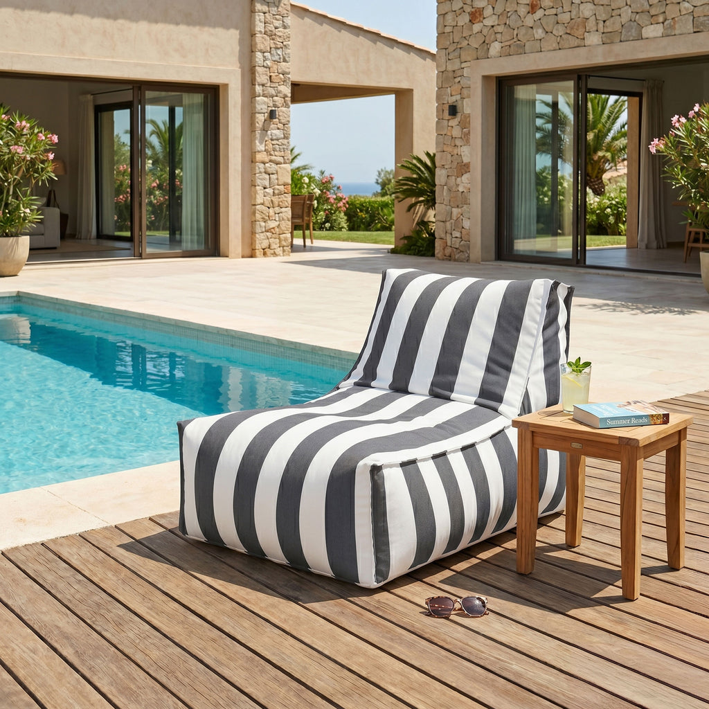 Santorin Rock Outdoor Lounger Shell