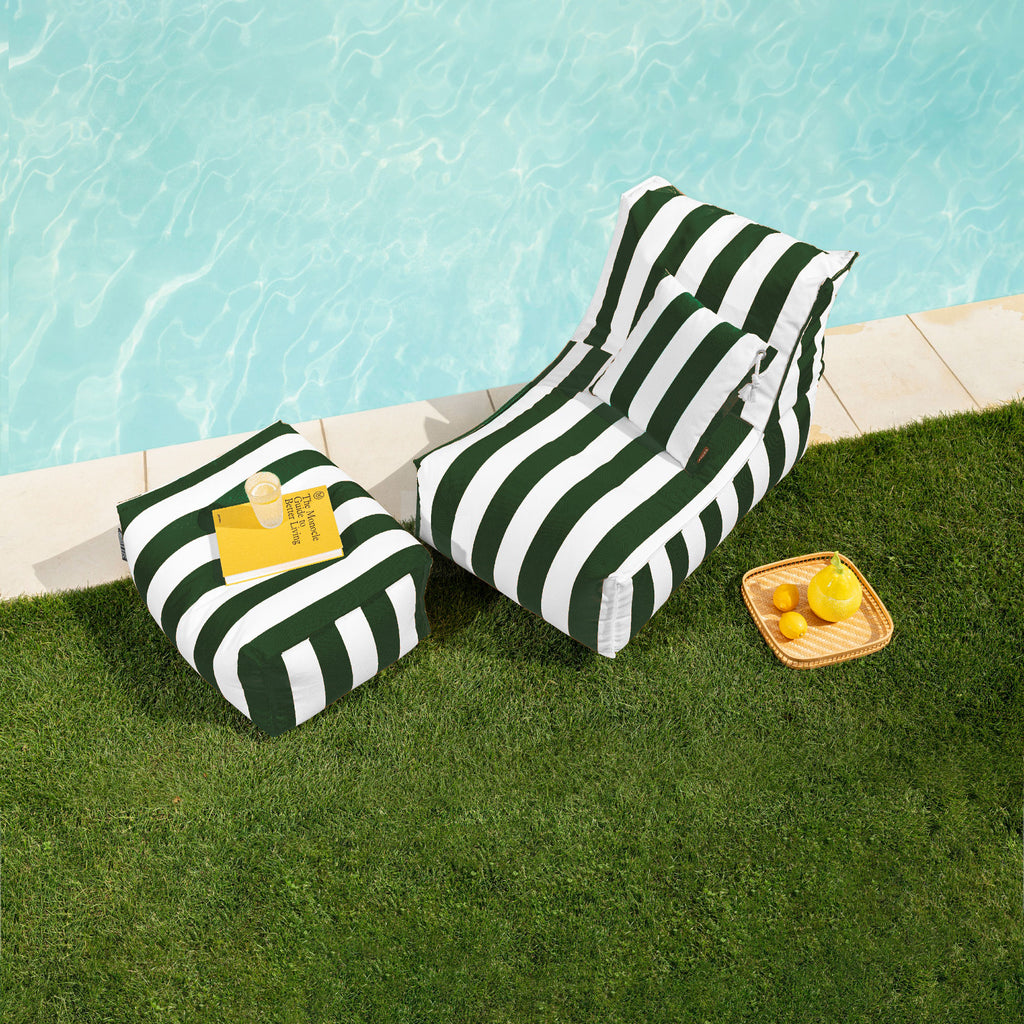 Santorin Rock Outdoor Lounger Shell