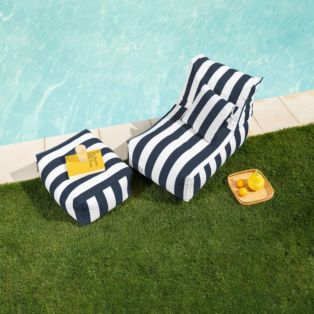 Santorin Rock Outdoor Lounger Shell