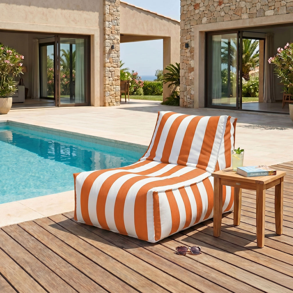 Santorin Rock Outdoor Lounger Shell