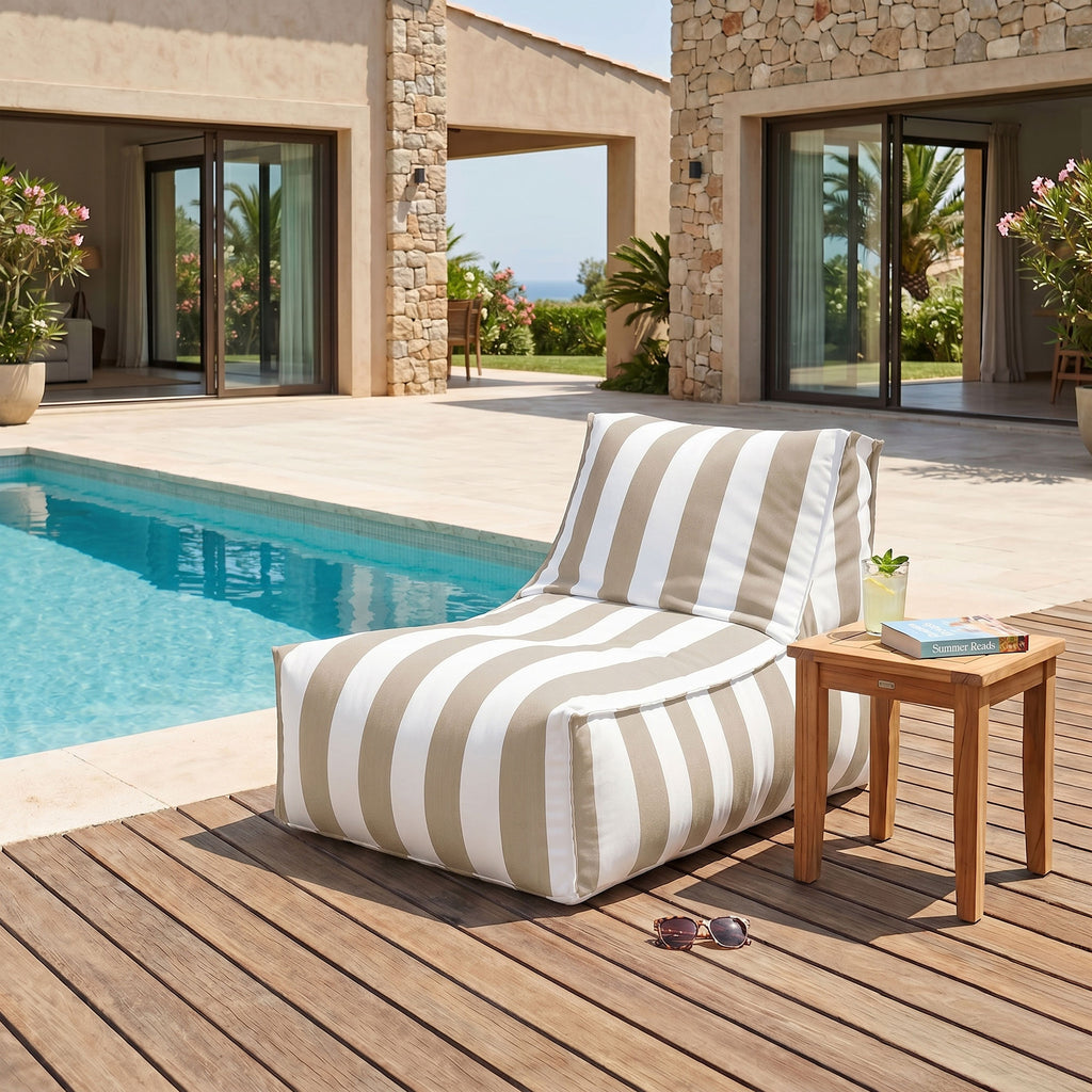 Santorin Rock Outdoor Lounger Shell