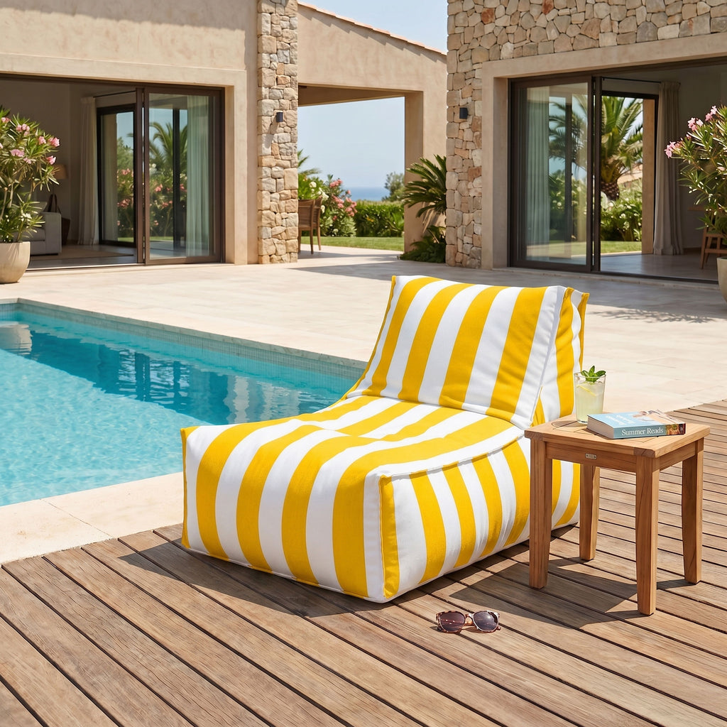 Santorin Rock Outdoor Lounger Shell